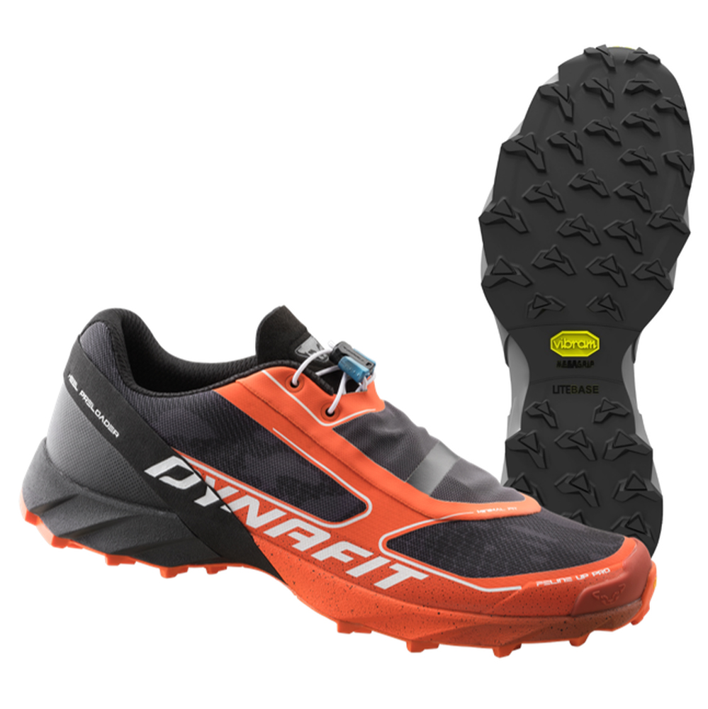 Vibram Sole Dynafit Feline Up Pro Mens Running Shoes Orange/Black Australia (CTB190423)
